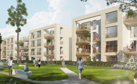Eingangshof - © GATERMANN + SCHOSSIG / Rendering Mohan Karakoc