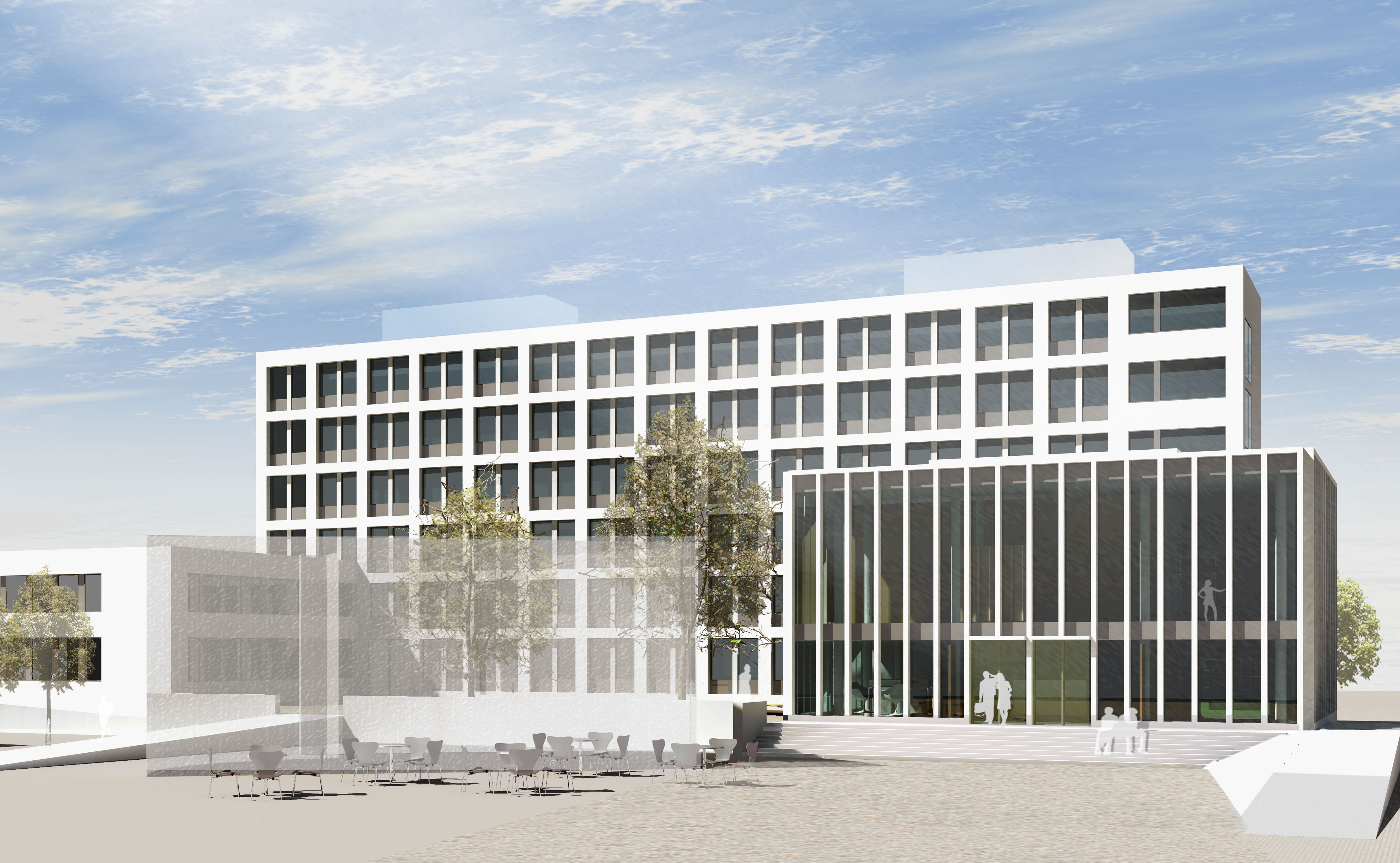 Fassadensanierung Rathaus - Viernheim