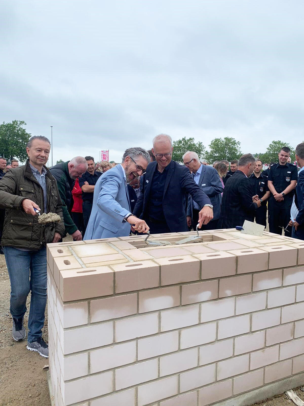 Grundsteinlegung Feuer- und Rettungswache Wolfsburg