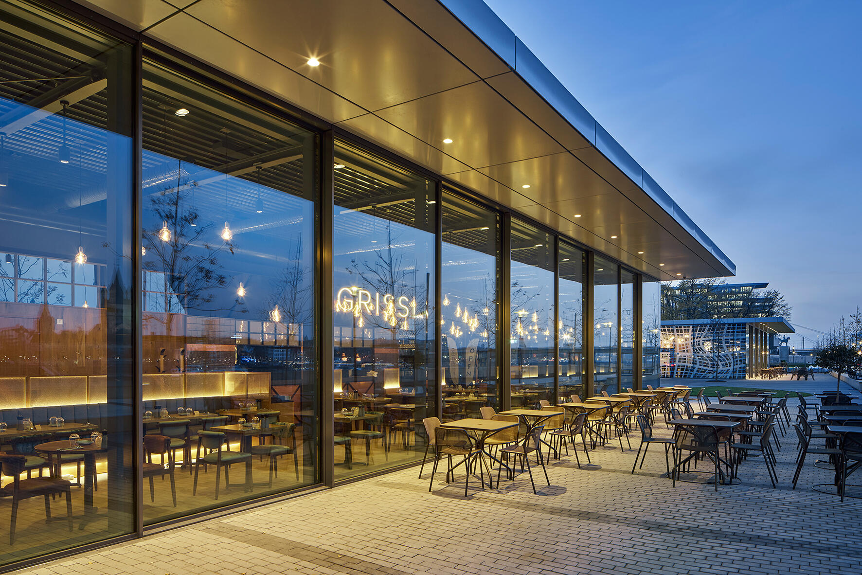 Hyattpavillons am Rheinboulevard Köln © GATERMANN + SCHOSSIG