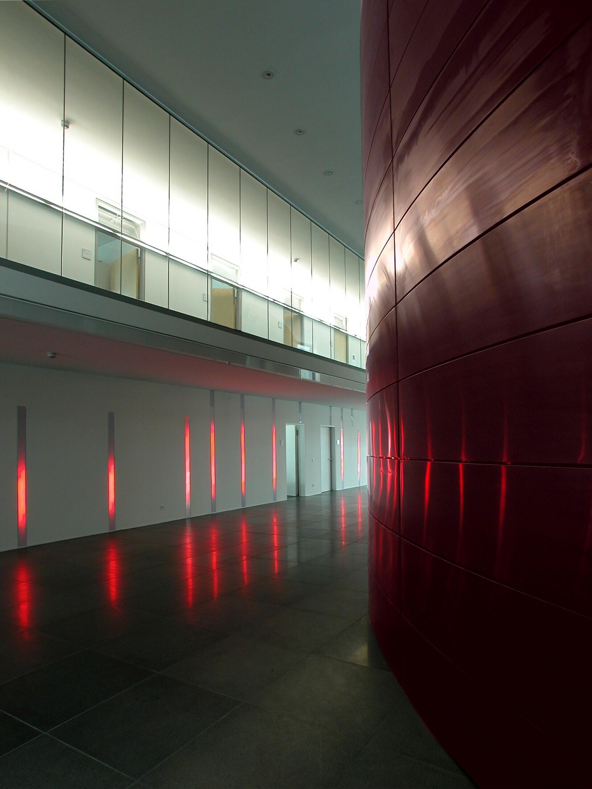 Lichtwand Foyer MSW