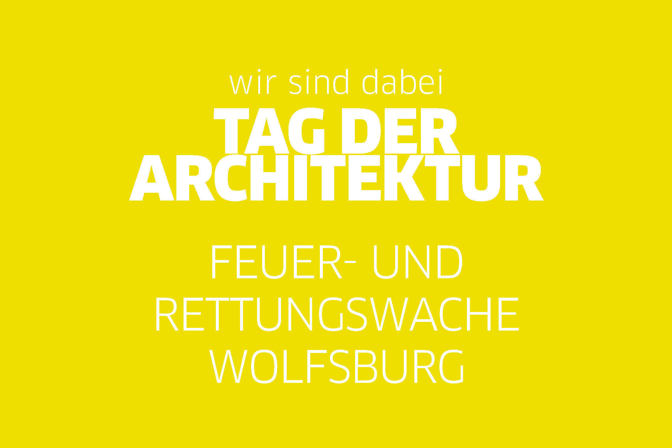 Tag der Architektur