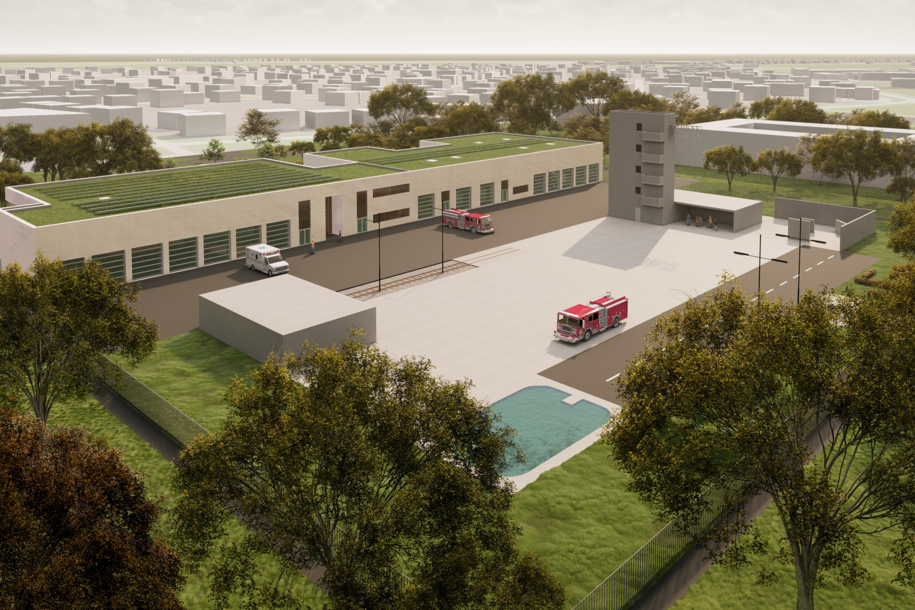 Technik- und Ausbildungszentrum Oberhavel (TAZ),Visualisierung