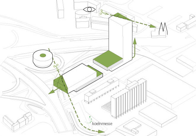 Cre|work, Headquarter koelnmesse ALt