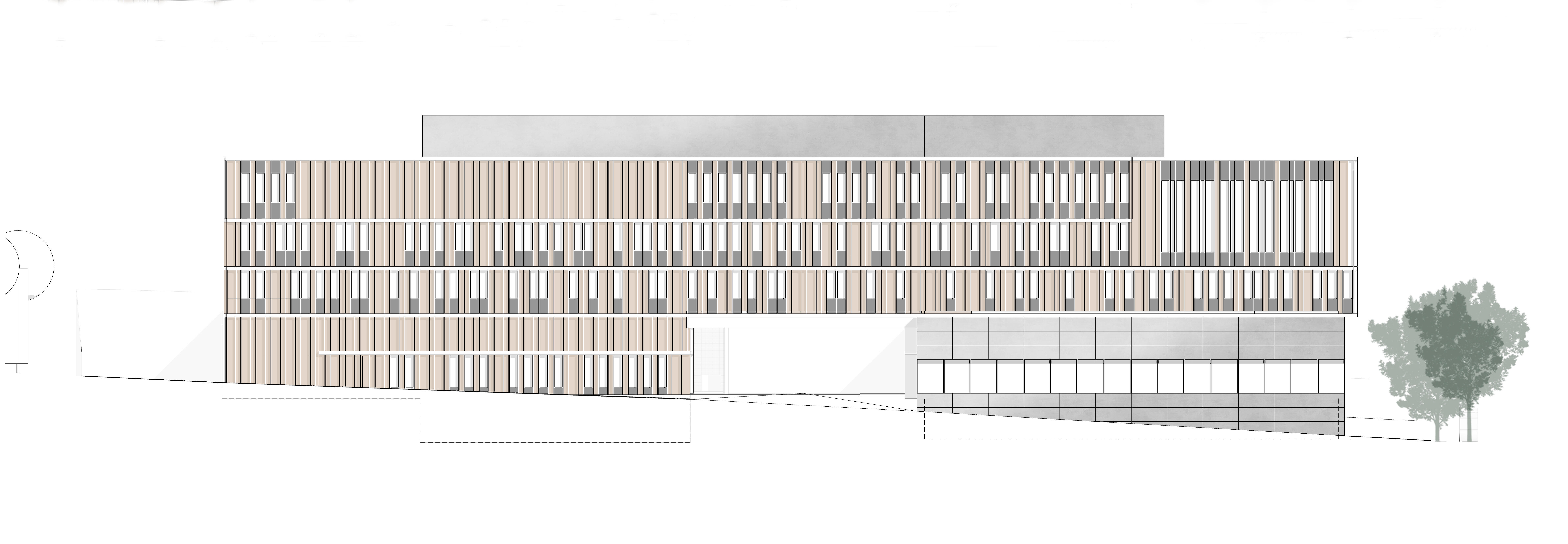 Neubau Gefahrenabwehrzentrum Ennepe-Ruhr-Kreis © SUPERGELB ARCHITEKTEN